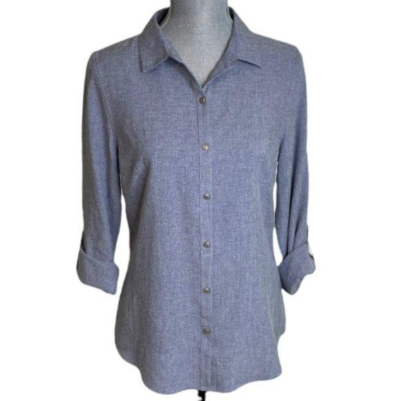 41 HAWTHORN BUTTON DOWN TOP SIZE S - Picture 1 of 5